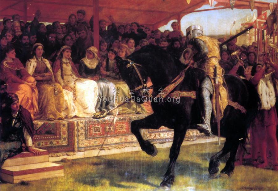 The Queen of the Tournament, Ivanhoe - 弗兰克·威廉·华威·托珀姆